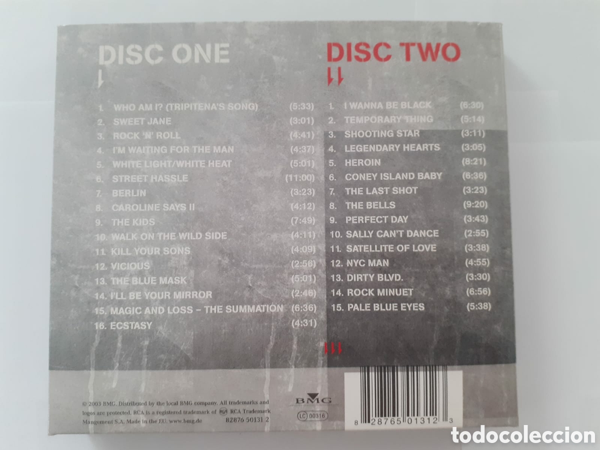 CDs de m&uacute;sica: LOU REED - NYC MAN - 2 CD ULTIMATE COLLECTION - Foto 3