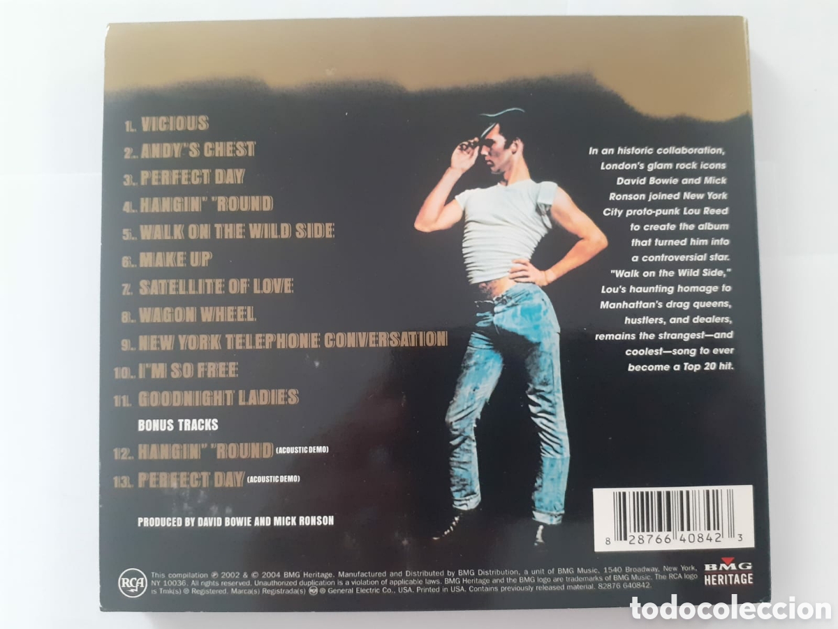 CDs de m&uacute;sica: LOU REED - TRANSFORMER - LIMITED EDITION CD - Foto 3