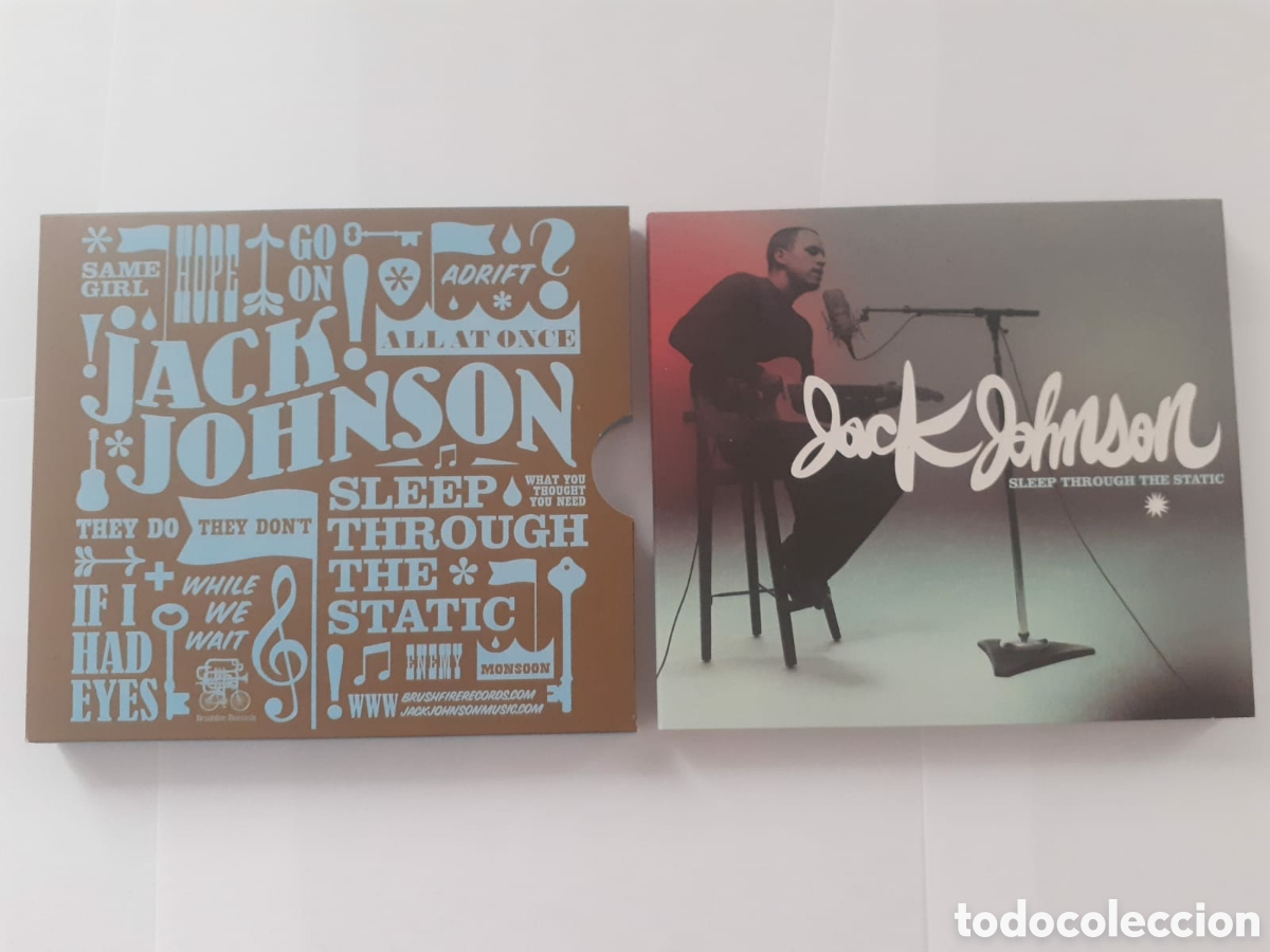 CDs de m&uacute;sica: JACK JOHNSON - SLEEP THROUGH THE STATIC - 2 CD SET - Foto 4