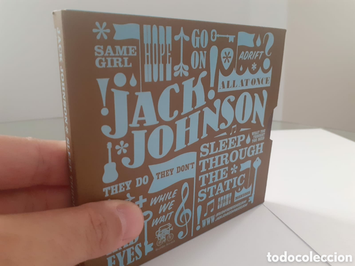 CDs de m&uacute;sica: JACK JOHNSON - SLEEP THROUGH THE STATIC - 2 CD SET - Foto 3