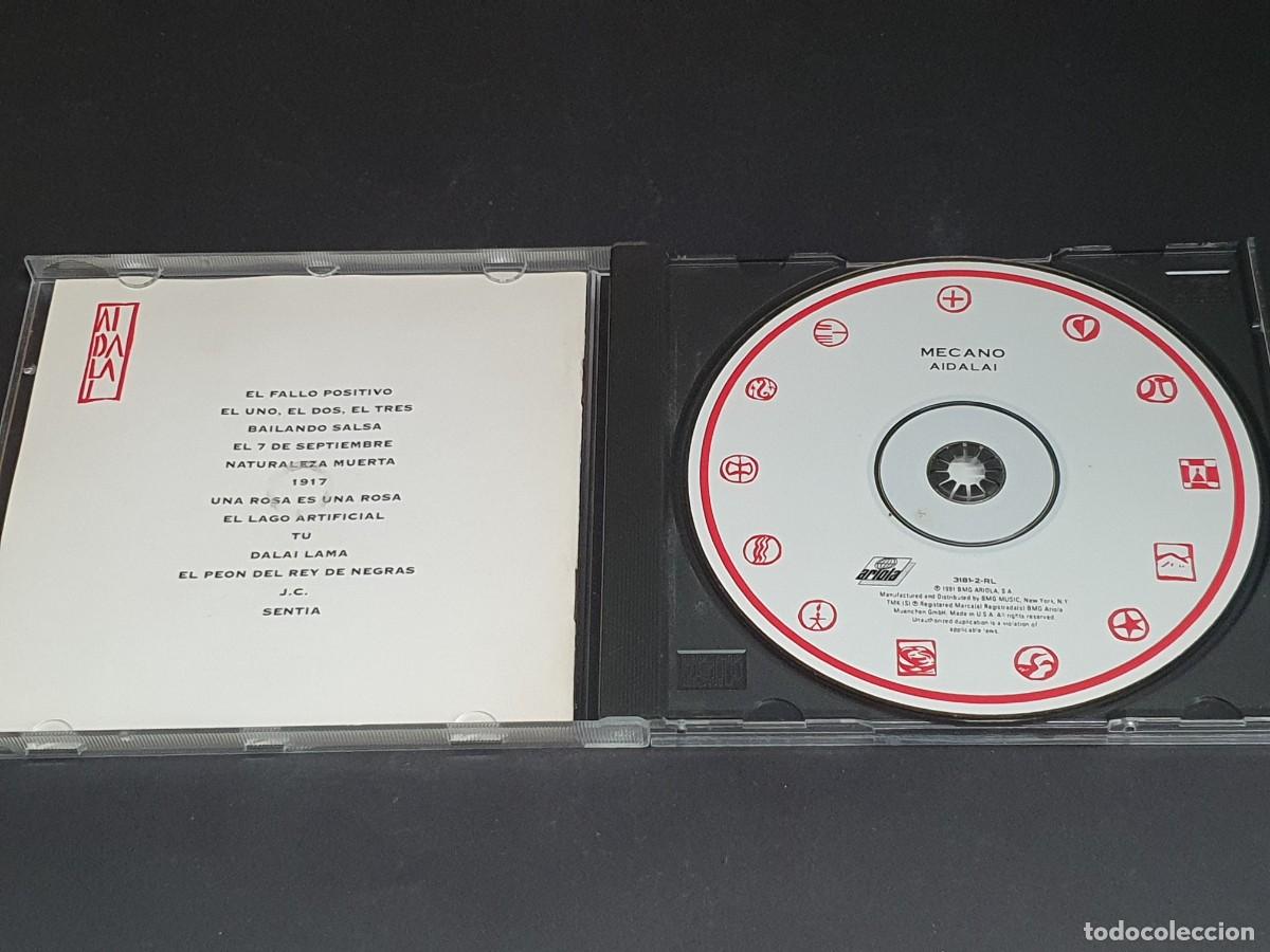 CDs de m&uacute;sica: CD MECANO - AIDALAI - 1991 - Foto 2