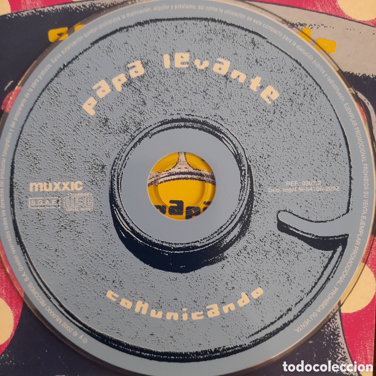 CDs de m&uacute;sica: Pap&aacute; Levante &ndash; Comunicando. CD, Single, Promo - Foto 3