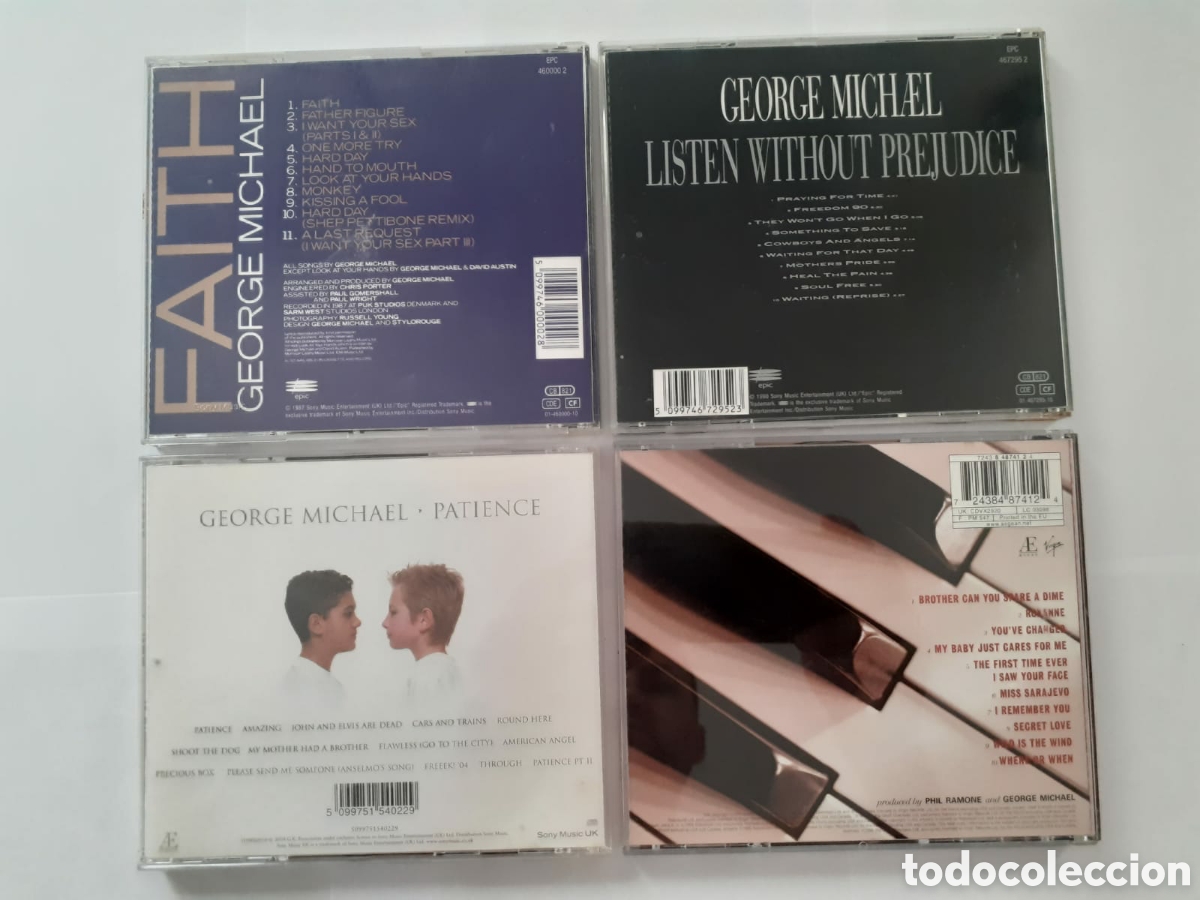 CDs de m&uacute;sica: GEORGE MICHAEL x 4 CDS - Foto 2