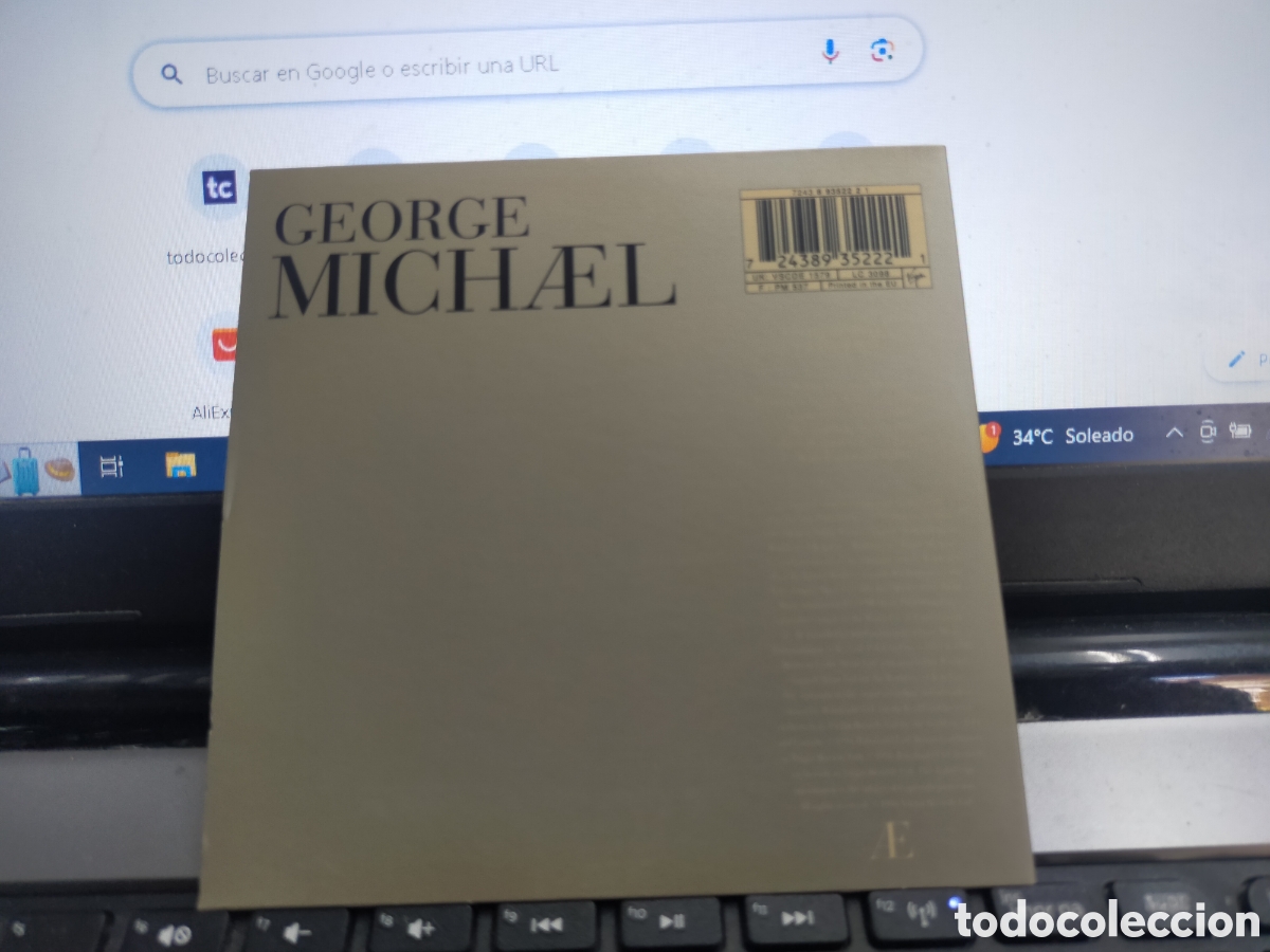 CDs de m&uacute;sica: George Michael CD single fastlove 1996 - Foto 2