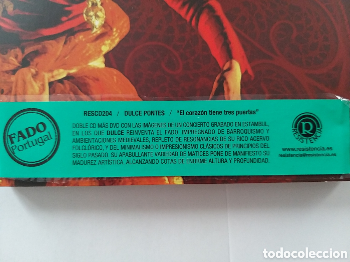 CDs de m&uacute;sica: DULCE PONTES - EL CORAZON TIENE TRES PUERTAS - 2 CD SET - Foto 2