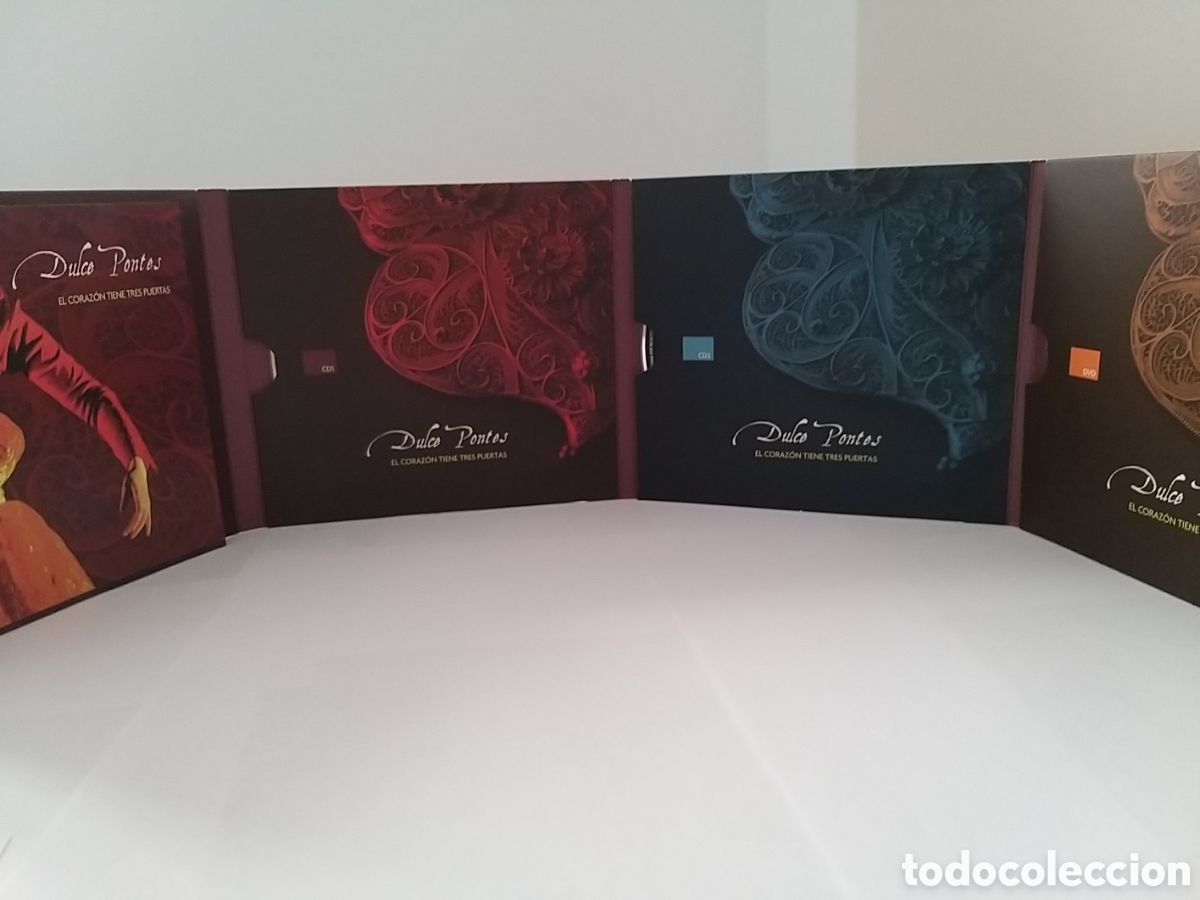 CDs de m&uacute;sica: DULCE PONTES - EL CORAZON TIENE TRES PUERTAS - 2 CD SET - Foto 5