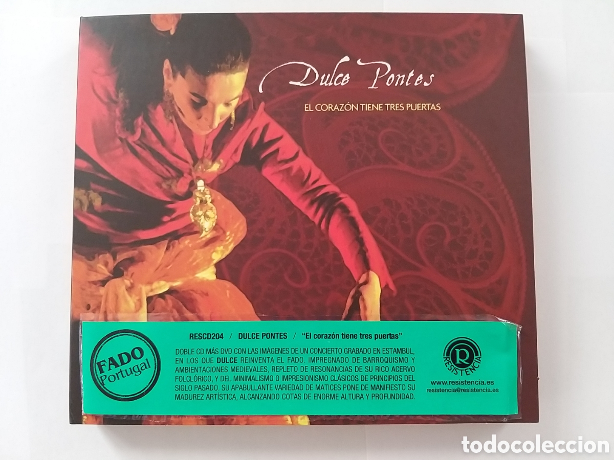 CDs de m&uacute;sica: DULCE PONTES - EL CORAZON TIENE TRES PUERTAS - 2 CD SET - Foto 1