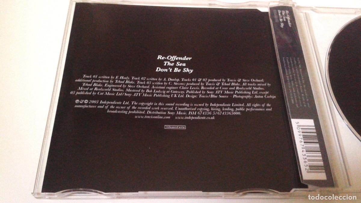 CDs de m&uacute;sica: TRAVIS &rdquo;RE-OFFENDER&rdquo; CD SINGLE 3 TRACKS COMO NUEVO - Foto 2