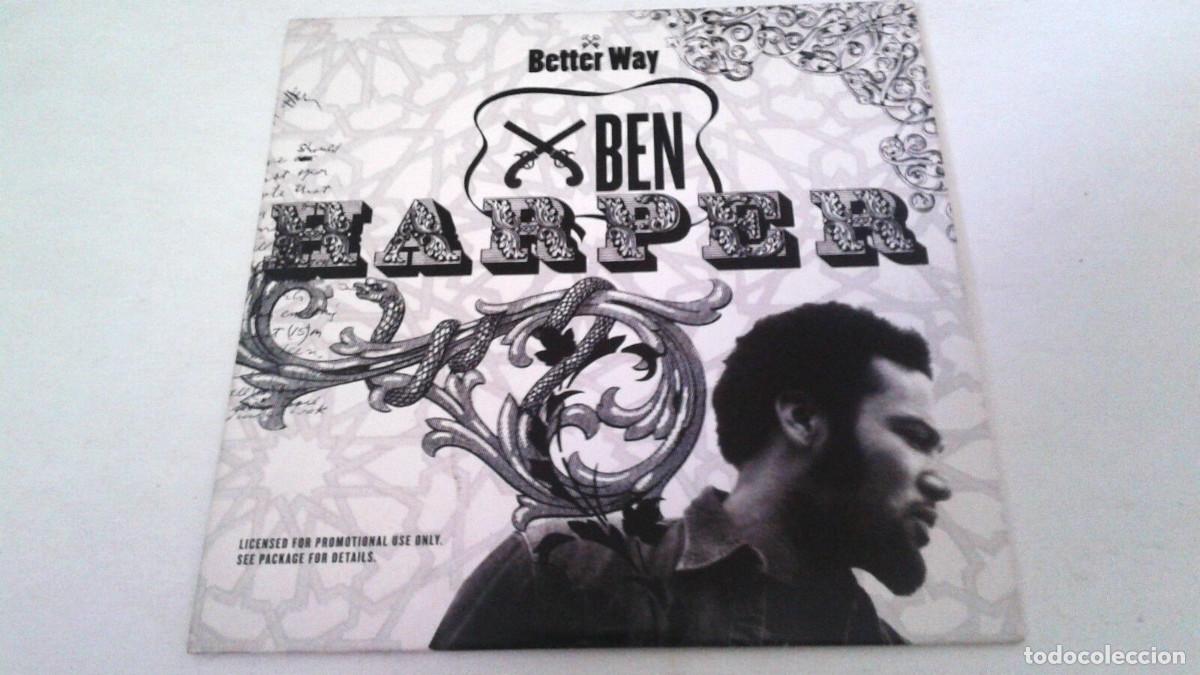 CDs de m&uacute;sica: BEN HARPER &rdquo;BETTER WAY&rdquo; CD SINGLE 2 TRACKS CARDSLEEVE - Foto 1