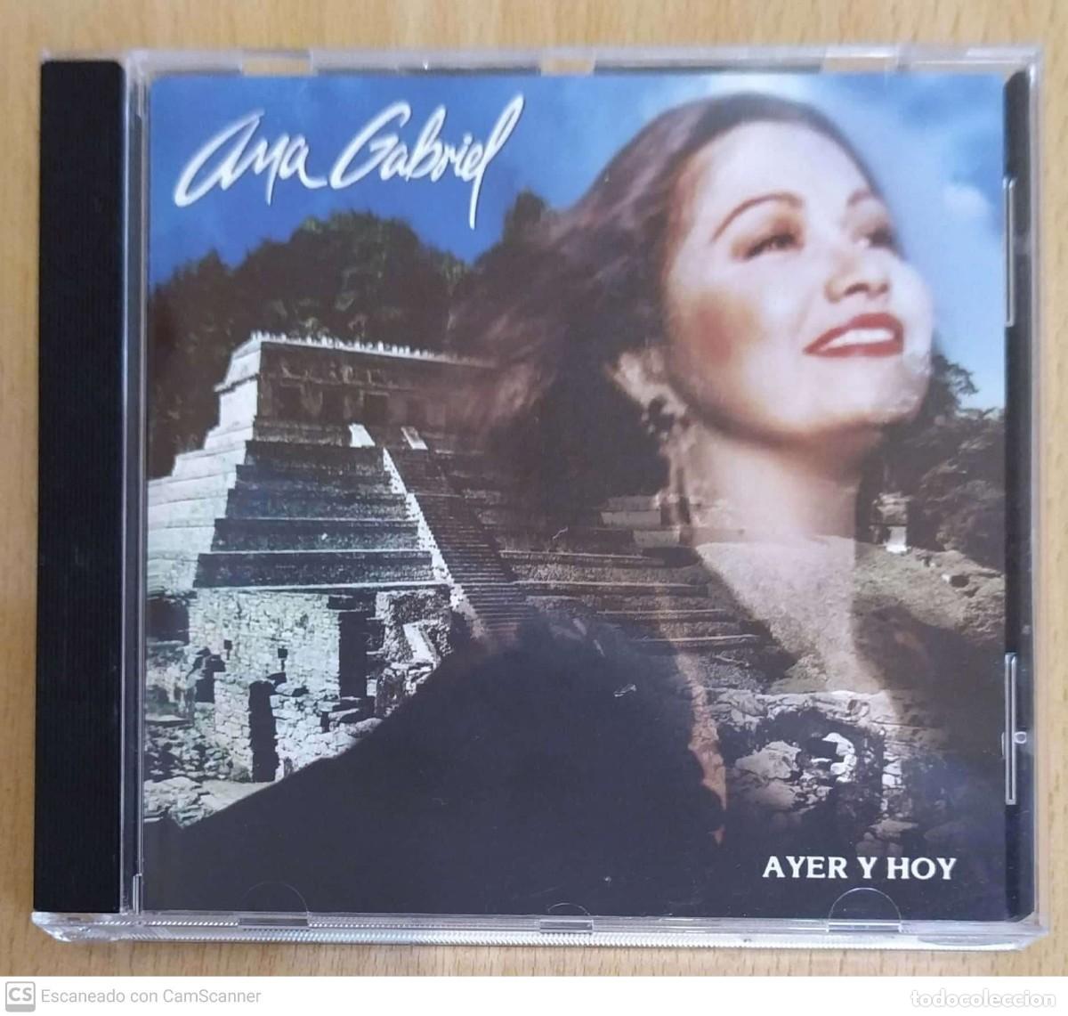 CDs de m&uacute;sica: ANA GABRIEL (AYER Y HOY) CD 1994 - Foto 1