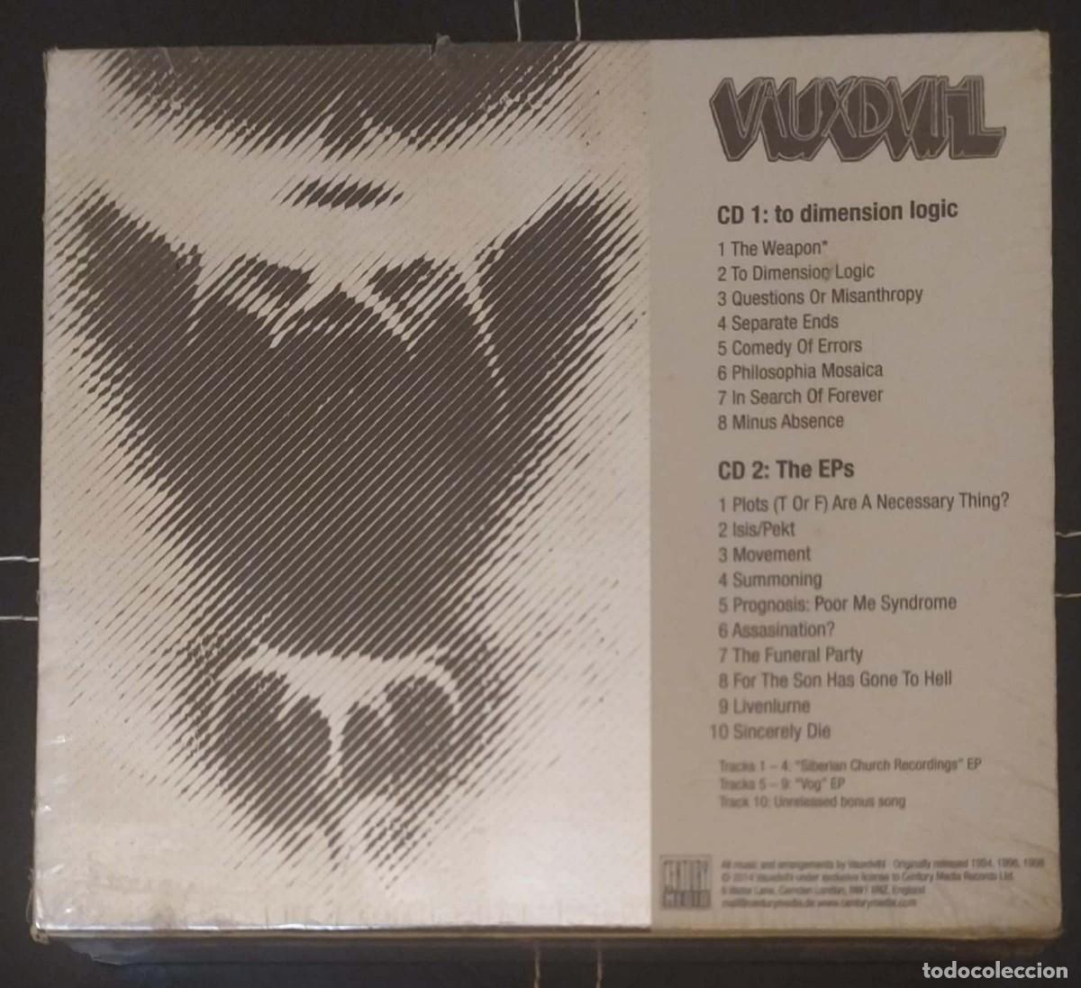CDs de m&uacute;sica: VAUXDVIHL (TO DIMENSION LOGIC - EXTENDED VERSION) 2 CDs 2014 * Precintado - Foto 2
