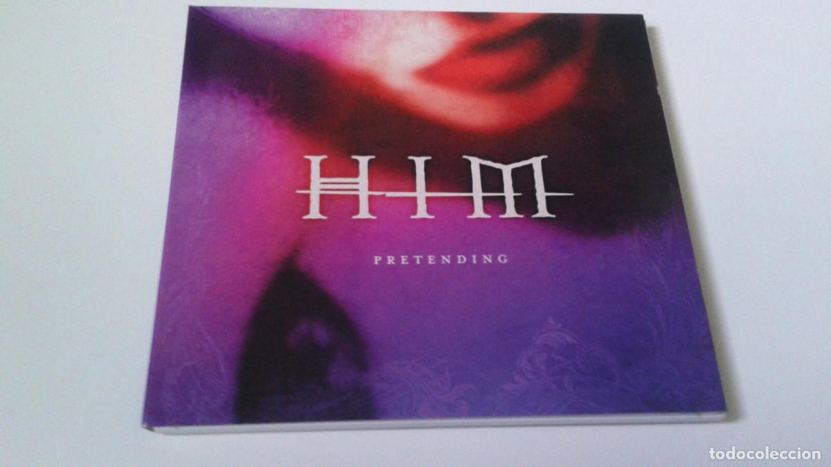 CDs de m&uacute;sica: HIM &rdquo;PRETENDING&rdquo; CD SINGLE 5 TRACKS COMO NUEVO DIGIPACK - Foto 1