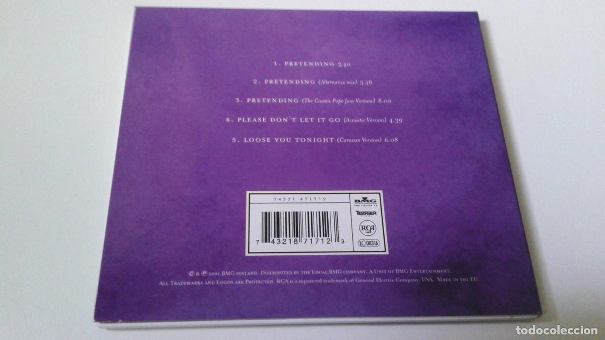 CDs de m&uacute;sica: HIM &rdquo;PRETENDING&rdquo; CD SINGLE 5 TRACKS COMO NUEVO DIGIPACK - Foto 2