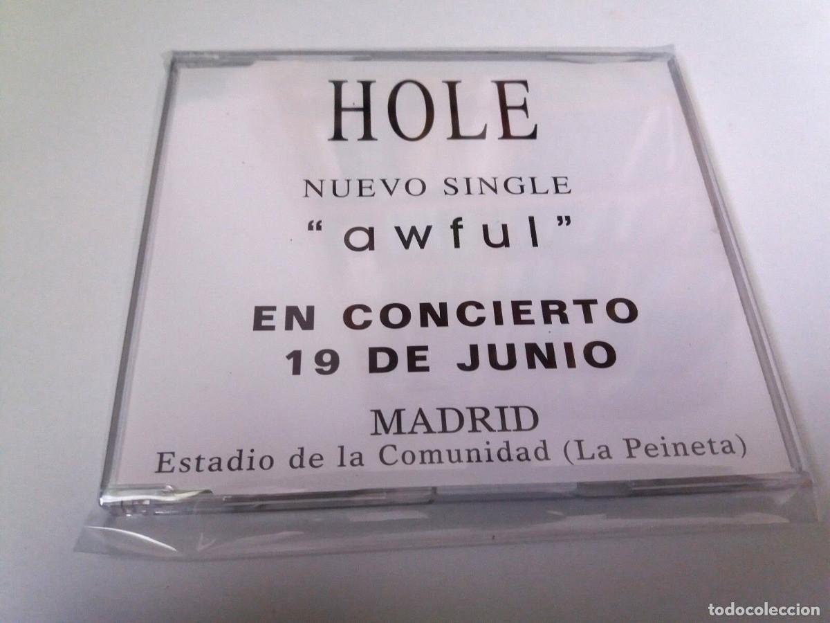 CDs de m&uacute;sica: HOLE &rdquo;AWFUL&rdquo; SPANISH CD SINGLE 1 TRACKS COMO NUEVO - Foto 1