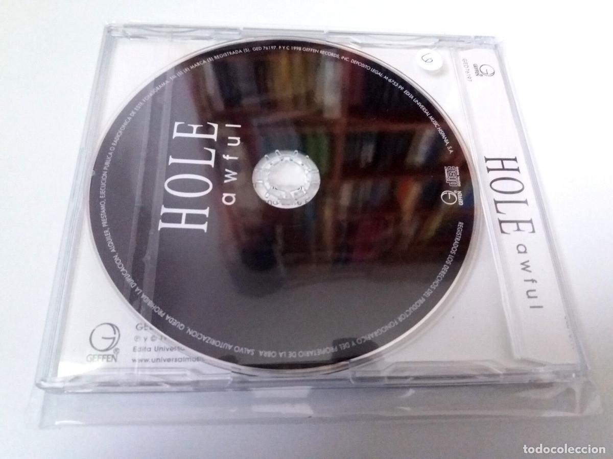 CDs de m&uacute;sica: HOLE &rdquo;AWFUL&rdquo; SPANISH CD SINGLE 1 TRACKS COMO NUEVO - Foto 2