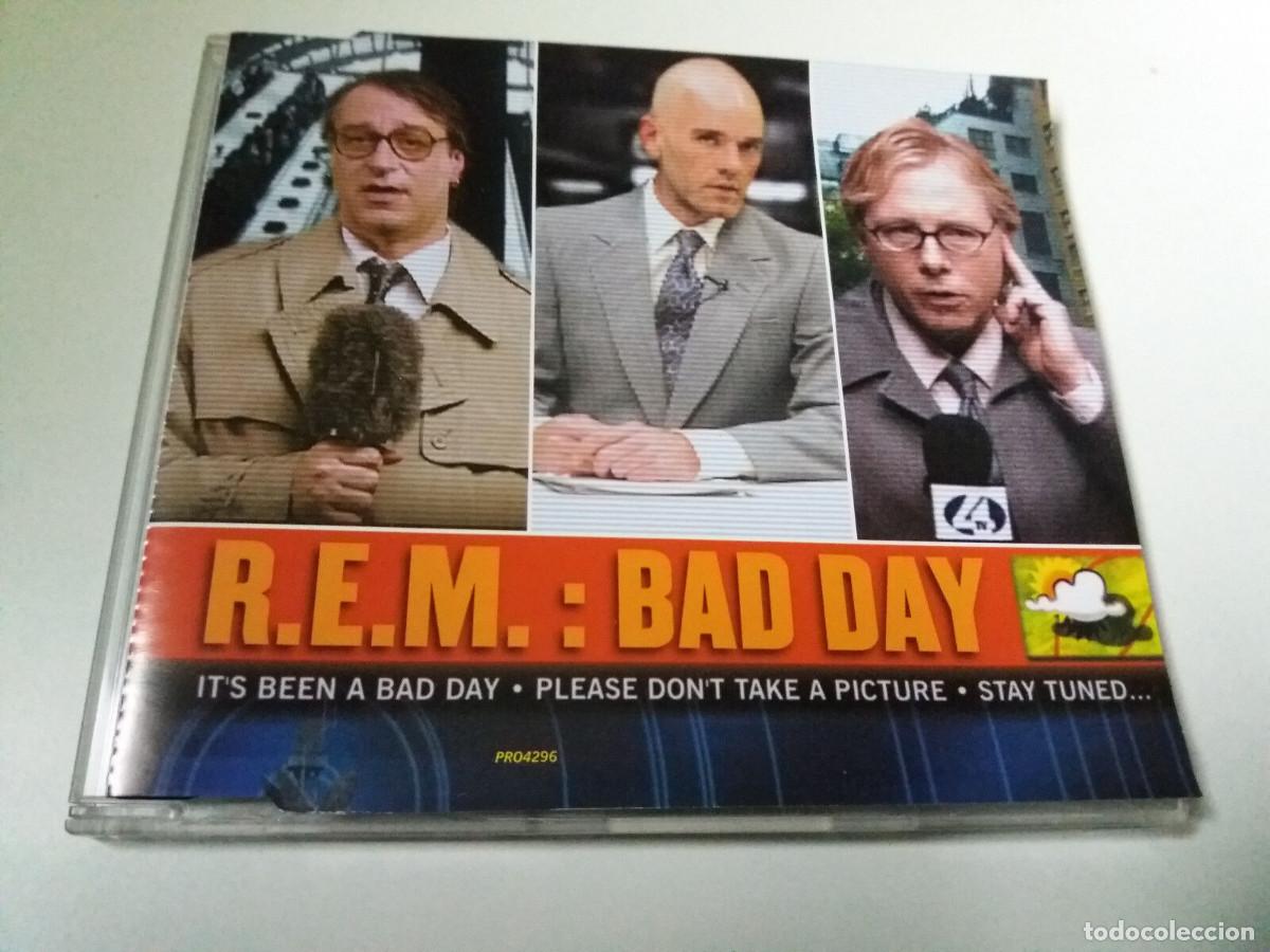 CDs de m&uacute;sica: R.E.M. &rdquo;BAD DAY&rdquo; CD SINGLE 1 TRACKS COMO NUEVO - Foto 1