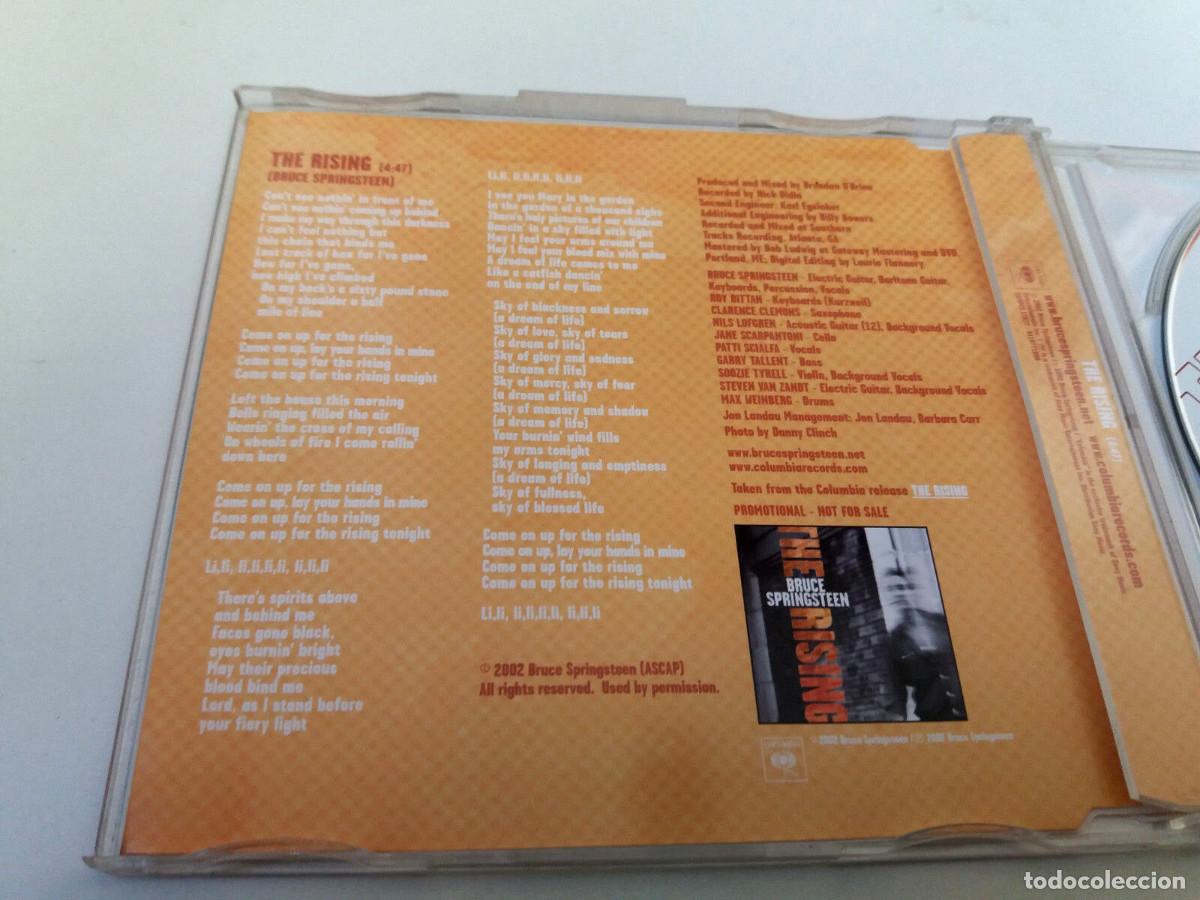 CDs de m&uacute;sica: BRUCE SPRINGSTEEN &rdquo;THE RISING&rdquo; CD SINGLE 1 TRACKS COMO NUEVO - Foto 2