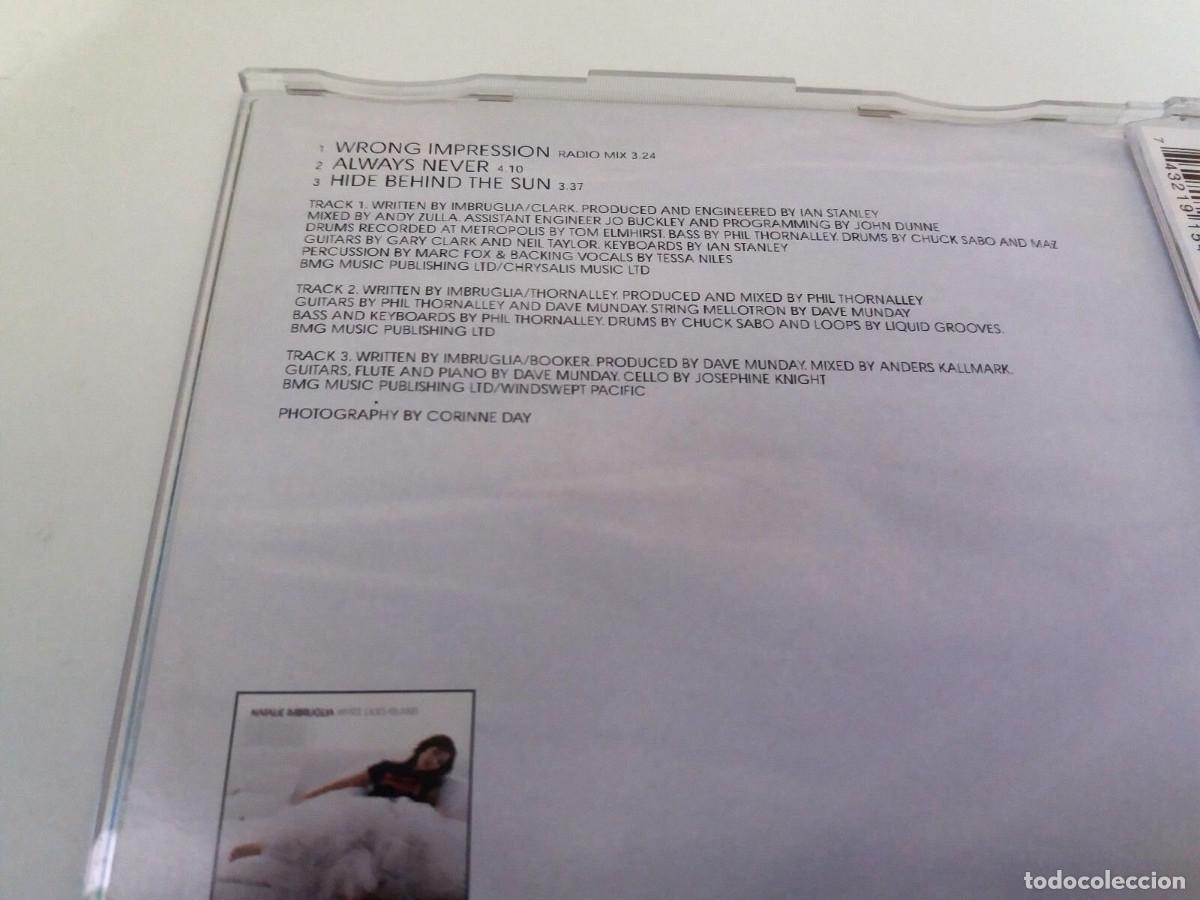 CDs de m&uacute;sica: NATALIE IMBRUGLIA &rdquo;WRONG IMPRESSION&rdquo; CD SINGLE 3 TRACKS - Foto 2