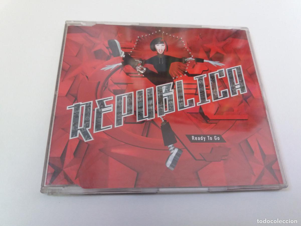 CDs de m&uacute;sica: REPUBLICA &rdquo;READY TO GO&rdquo; CD SINGLE 3 TRACKS - Foto 1