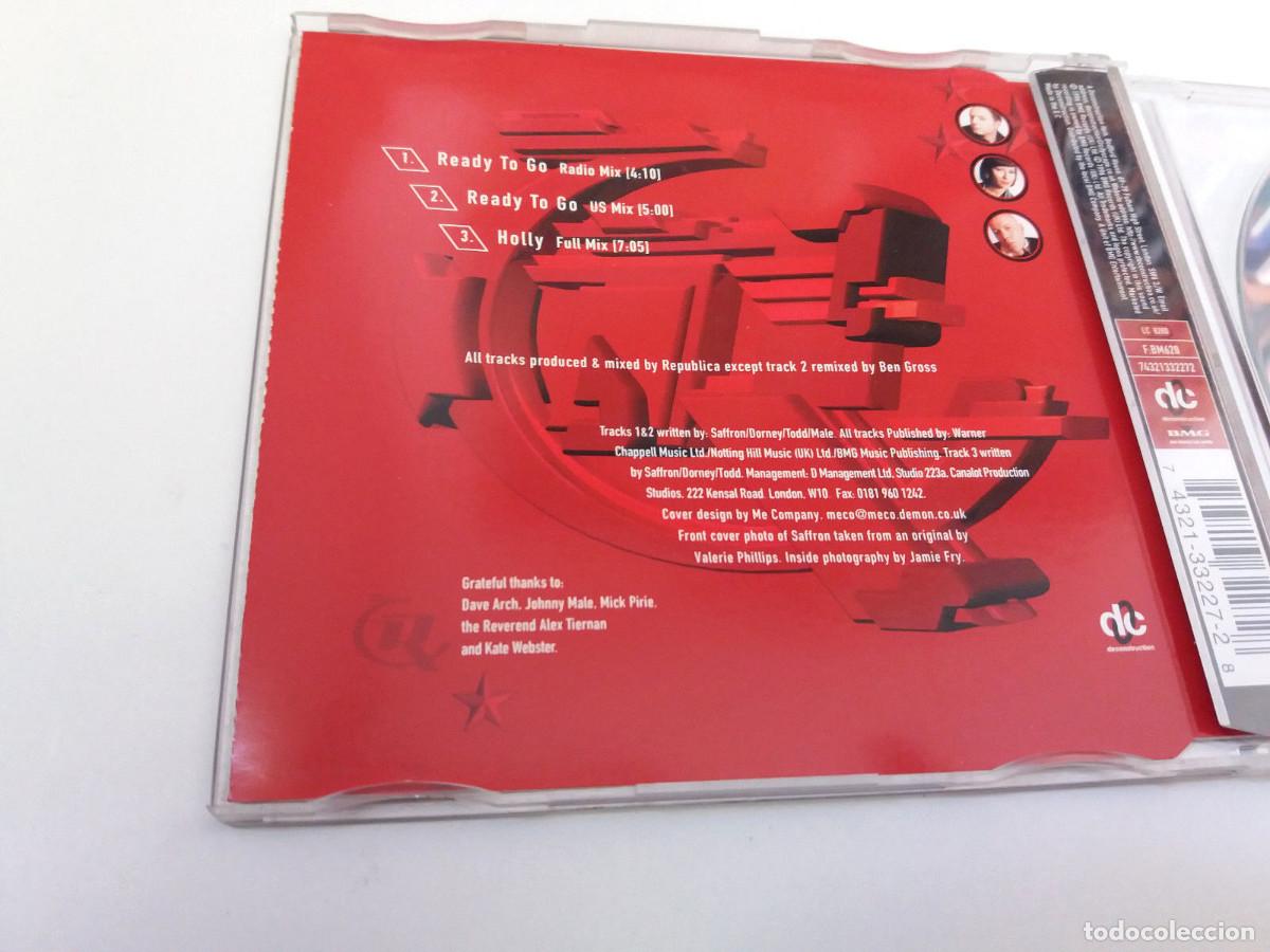 CDs de m&uacute;sica: REPUBLICA &rdquo;READY TO GO&rdquo; CD SINGLE 3 TRACKS - Foto 2