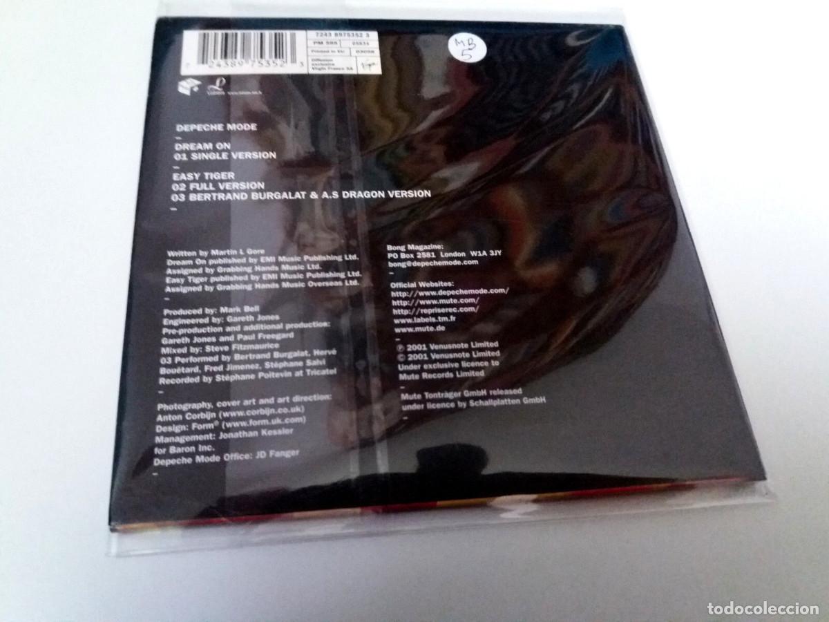 CDs de m&uacute;sica: DEPECHE MODE &rdquo;DREAM ON&rdquo; CD SINGLE 3 TRACKS - Foto 2