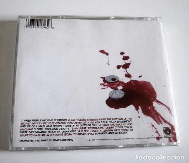 CDs de m&uacute;sica: DROWNINGMAN - ROCK AND ROLL KILLING MACHINE CD - METALCORE POST-HARDCORE - Foto 3