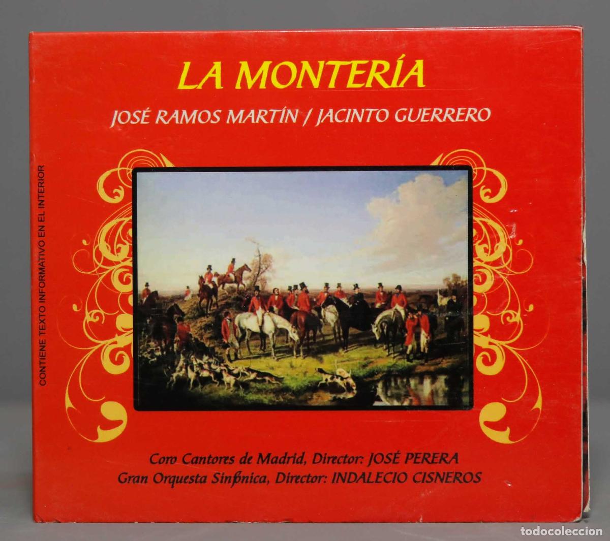 CDs de m&uacute;sica: CD. Huarte, Bermejo, Ausensi Zarzuela: La Monteria