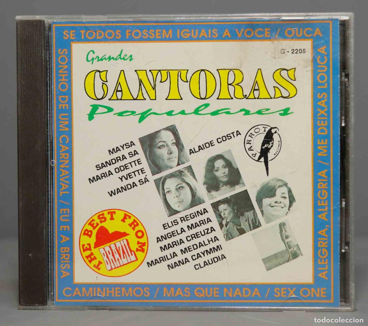 CDs de m&uacute;sica: CD. GRANDES CANTORAS POPULARES - Foto 1