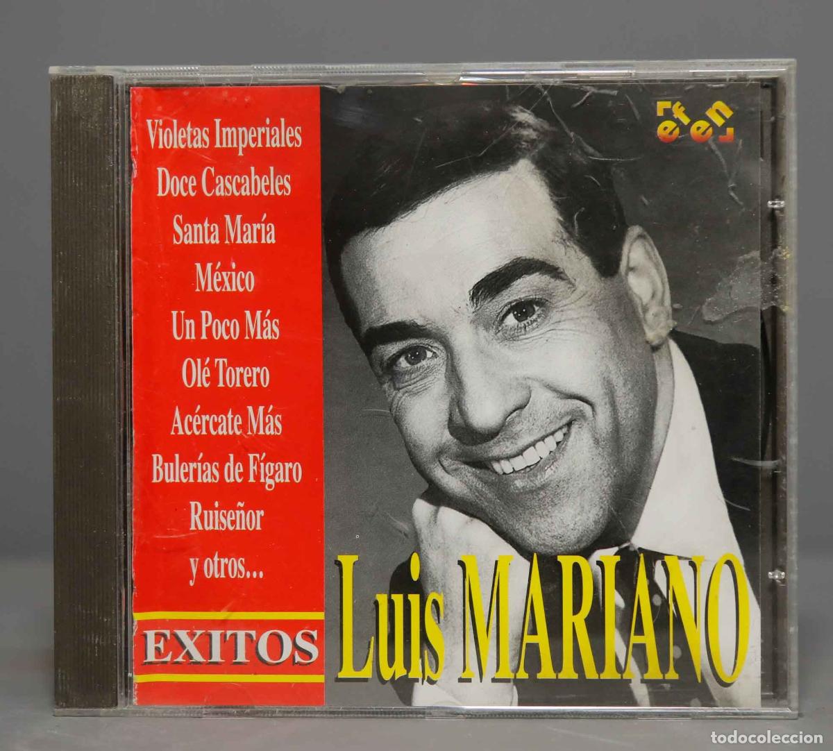 CDs de m&uacute;sica: CD. LUIS MARIANO. EXITOS - Foto 1
