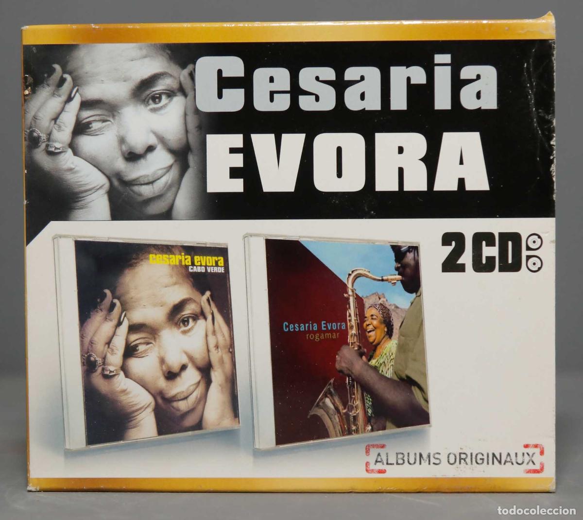 CDs de m&uacute;sica: 2 CD. CESARIA EVORA. ALBUMS ORIGINAUX - Foto 1