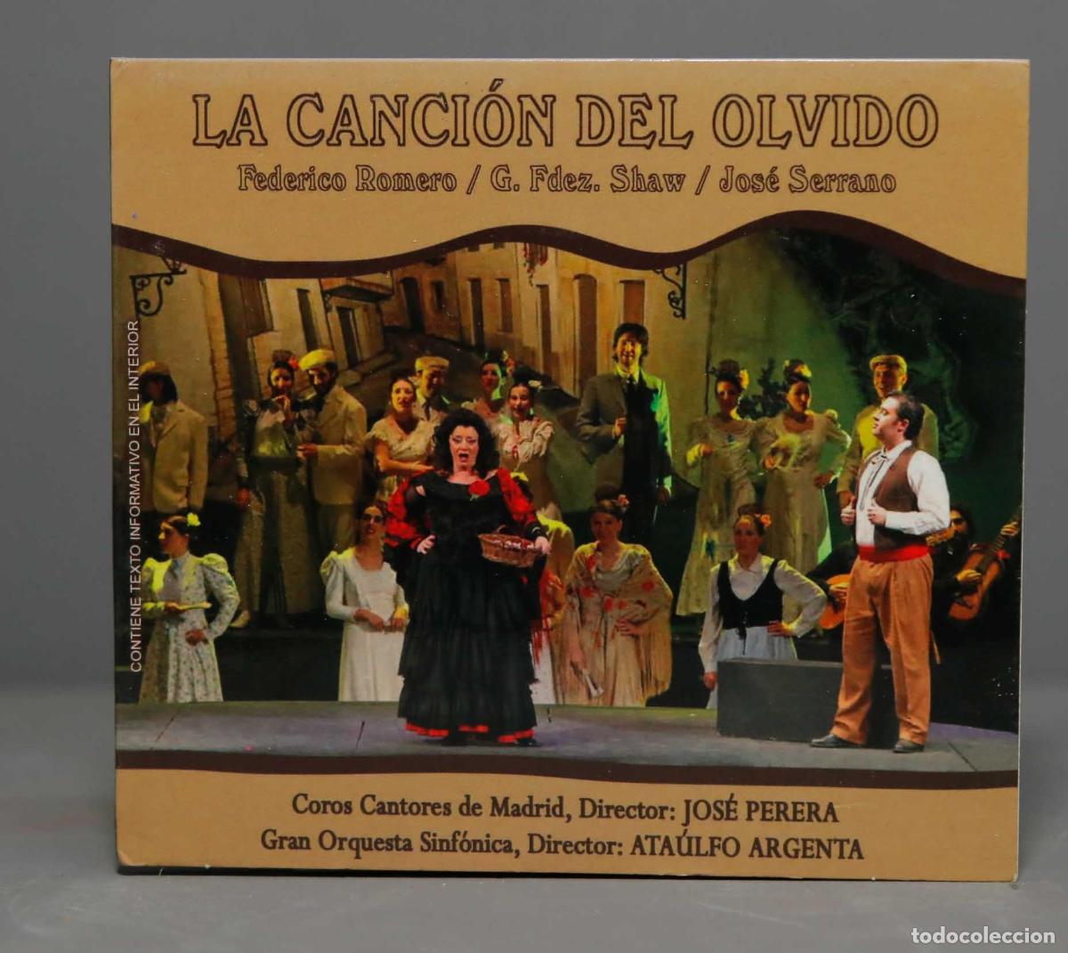 CDs de m&uacute;sica: CD. LA CANCION DEL OLVIDO. PERERA. ARGENTA - Foto 1