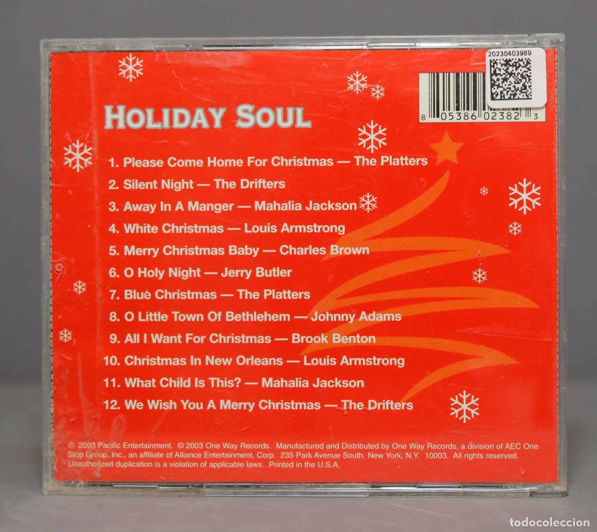 CDs de m&uacute;sica: CD. HOLIDAY SOUL - Foto 2