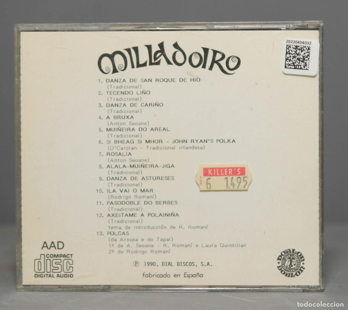 CDs de m&uacute;sica: CD. Milladoiro &ndash; A Galicia De Maeloc - Foto 2