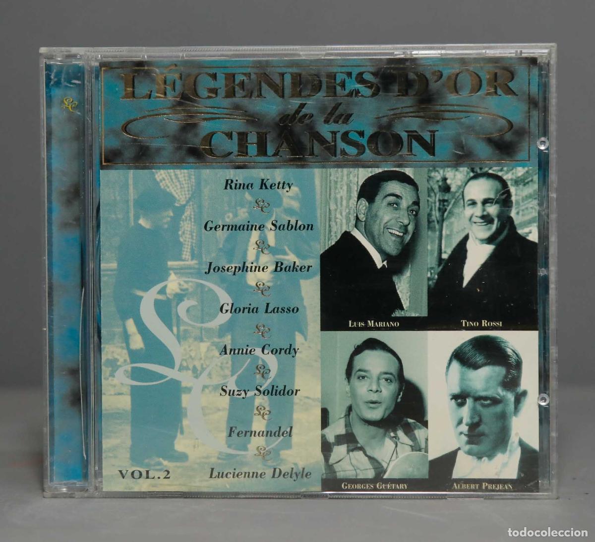 CDs de m&uacute;sica: CD. Various &ndash; L&eacute;gendes D&acute;Or De La Chanson (Vol.2) - Foto 1