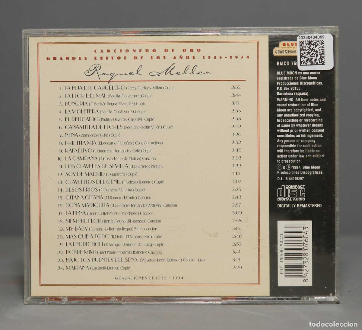 CDs de m&uacute;sica: CD. RAUEL MELLER. VIOLETERA - Foto 2