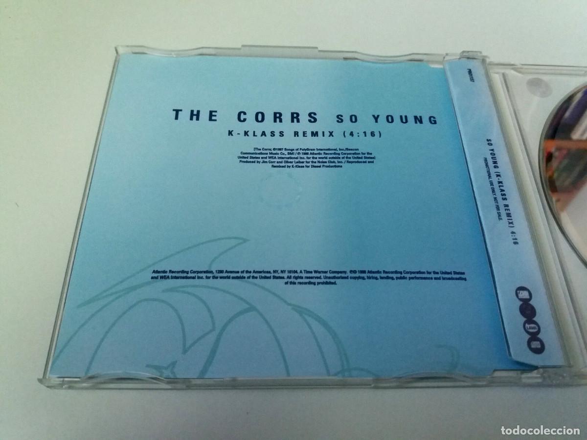 CDs de m&uacute;sica: THE CORRS &rdquo;SO YOUNG&rdquo; CD SINGLE 1 TRACKS - Foto 2