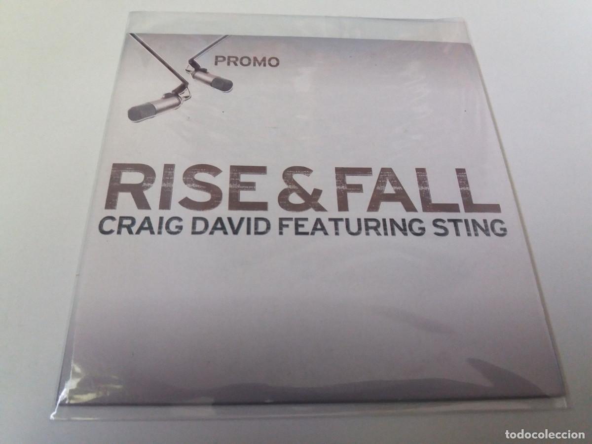 CDs de m&uacute;sica: CRAIG DAVID STING &rdquo;RISE & FALL&rdquo; CD SINGLE 1 TRACKS - Foto 1