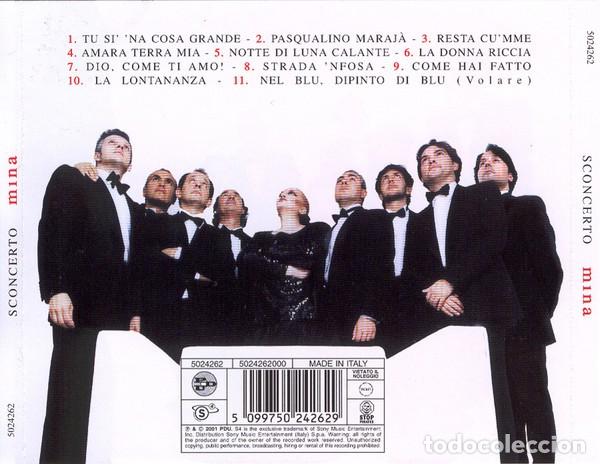 CDs de m&uacute;sica: Mina - Sconcerto - Foto 2