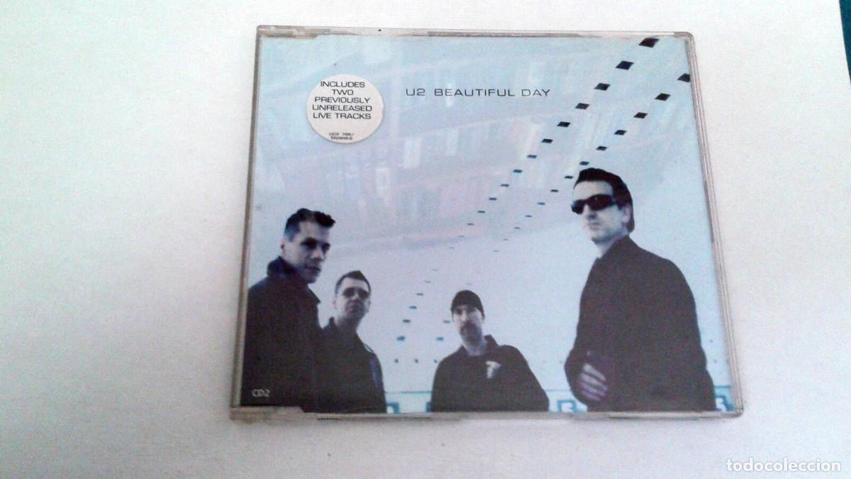 CDs de m&uacute;sica: U2 &rdquo;BEAUTIFUL DAY&rdquo; CD SINGLE 3 TRACKS COMO NUEVO - Foto 1