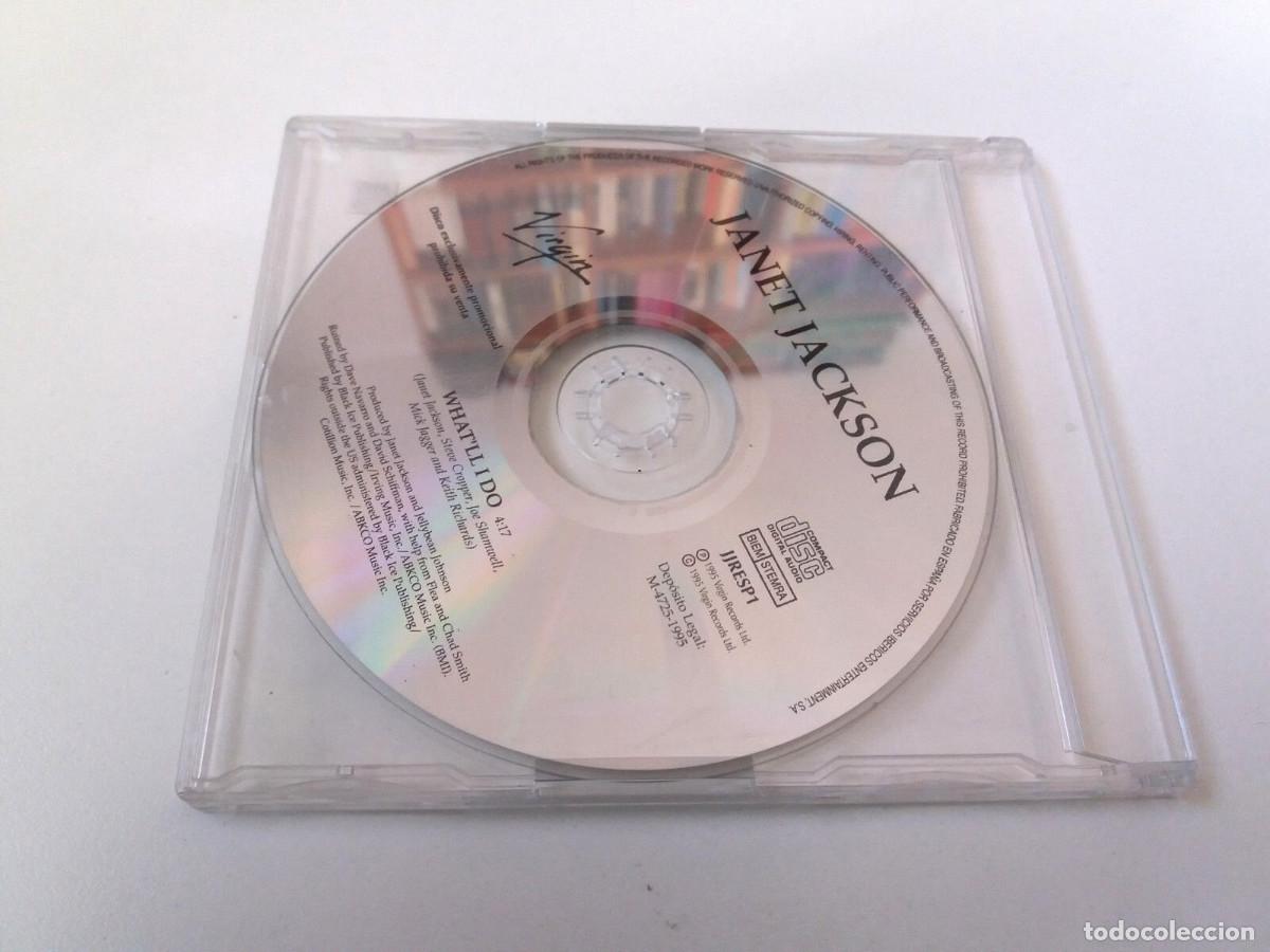 CDs de m&uacute;sica: JANET JACKSON &rdquo;WHATLL I DO&rdquo; CD SINGLE 1 TRACKS - Foto 1