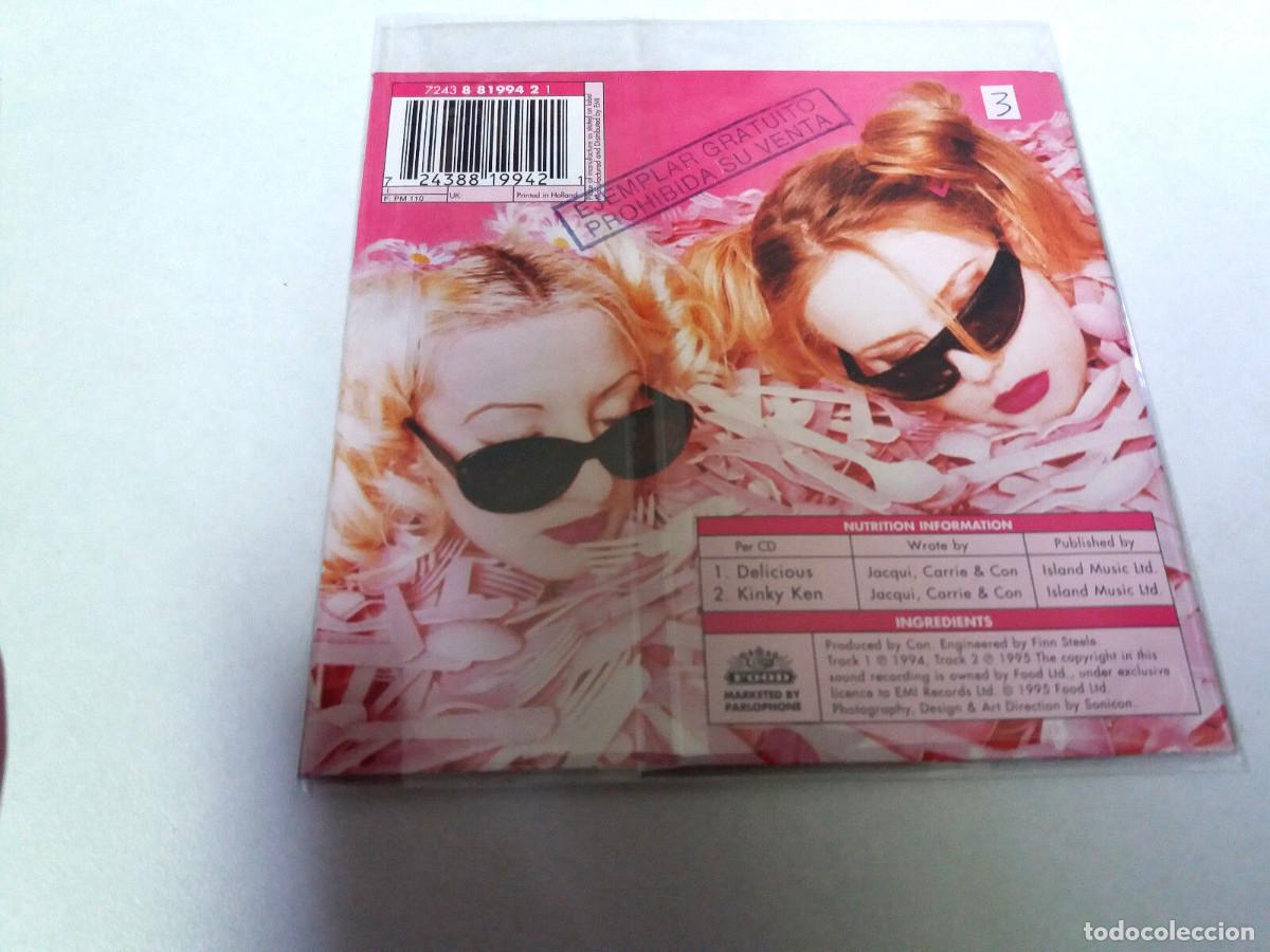 CDs de m&uacute;sica: SHAMPOO &rdquo;DELICIOUS&rdquo; CD SINGLE 2 TRACKS COMO NUEVO - Foto 2
