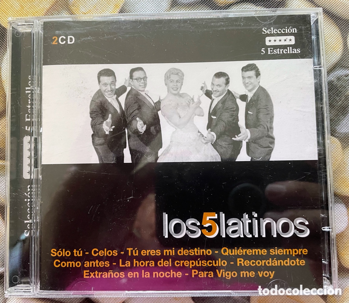 CDs de m&uacute;sica: Los 5 Latinos 2 cd - Foto 1