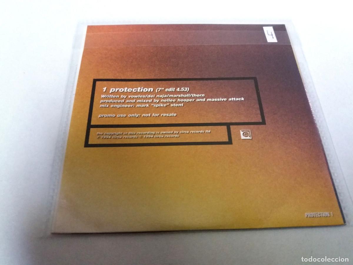 CDs de m&uacute;sica: MASSIVE ATTACK &rdquo;PROTECTION&rdquo; CD SINGLE 1 TRACKS COMO NUEVO - Foto 2