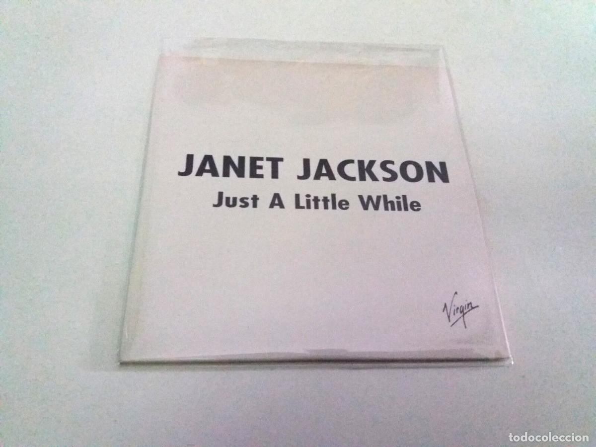 CDs de m&uacute;sica: JANET JACKSON &rdquo;JUST A LITTLE WHILE&rdquo; CD SINGLE 1 TRACK - Foto 1