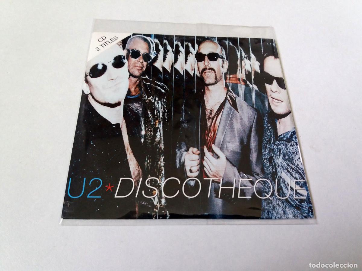 CDs de m&uacute;sica: U2 &rdquo;DISCOTHEQUE&rdquo; CD SINGLE 2 TRACKS - Foto 1