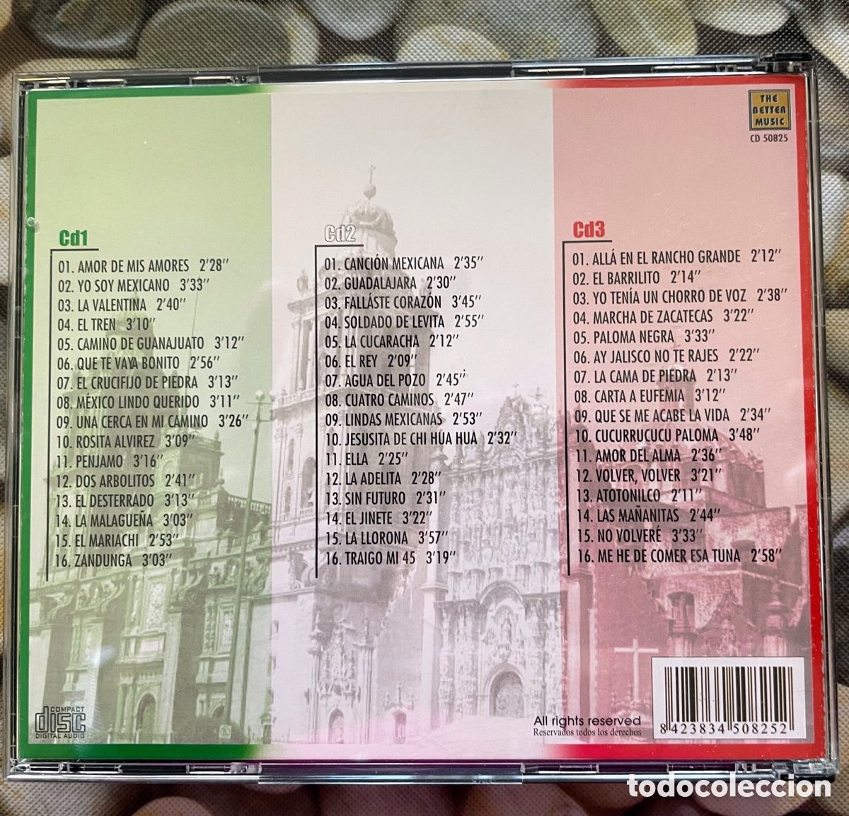 CDs de m&uacute;sica: Viva M&eacute;xico 3 cd&rsquo;s - Foto 2