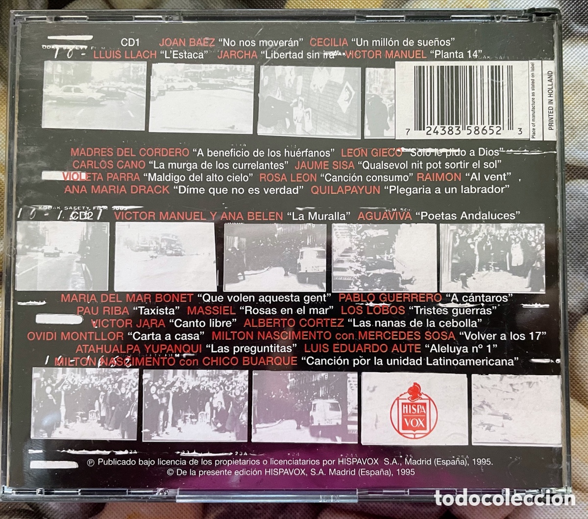 CDs de m&uacute;sica: No nos Mover&aacute;n 2Cd - Foto 2
