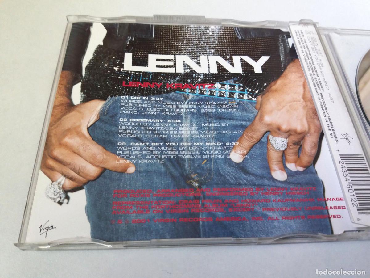 CDs de m&uacute;sica: LENNY KRAVITZ &rdquo;DIG IN&rdquo; CD SINGLE 3 TRACKS COMO NUE - Foto 2