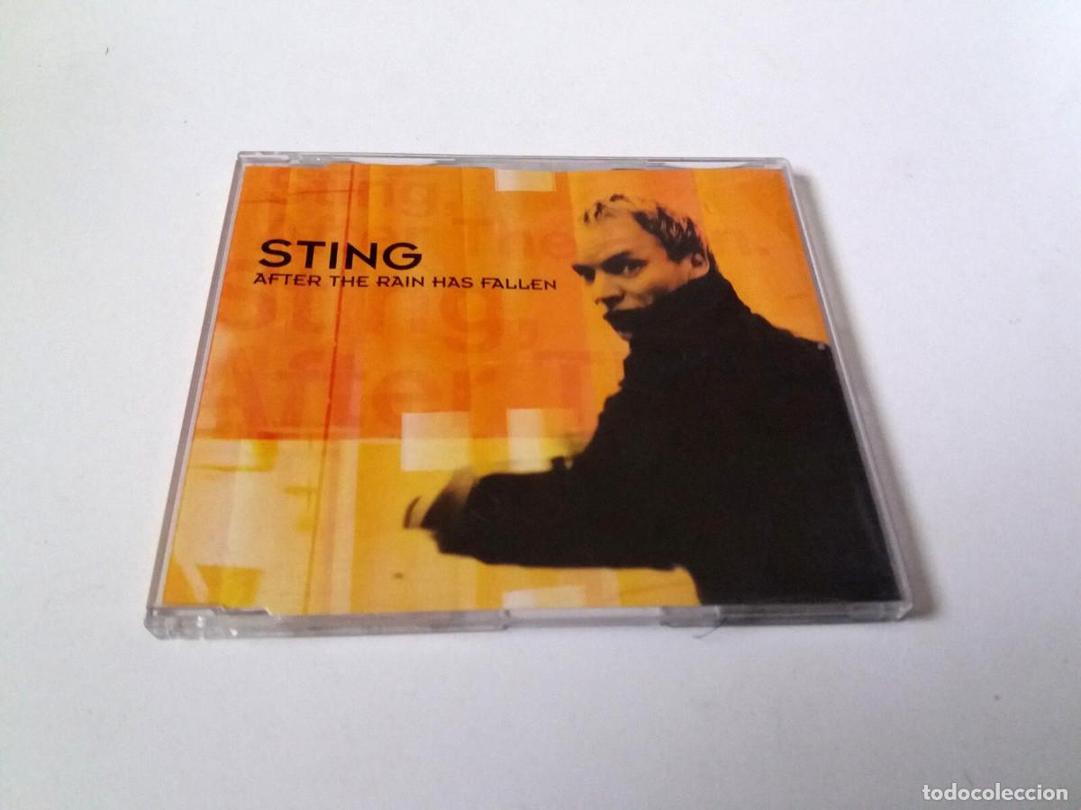CDs de m&uacute;sica: STING &rdquo;AFTER THE RAIN HAS FALLEN&rdquo; CD SINGLE 2 TRACKS COMO NUEVO - Foto 1