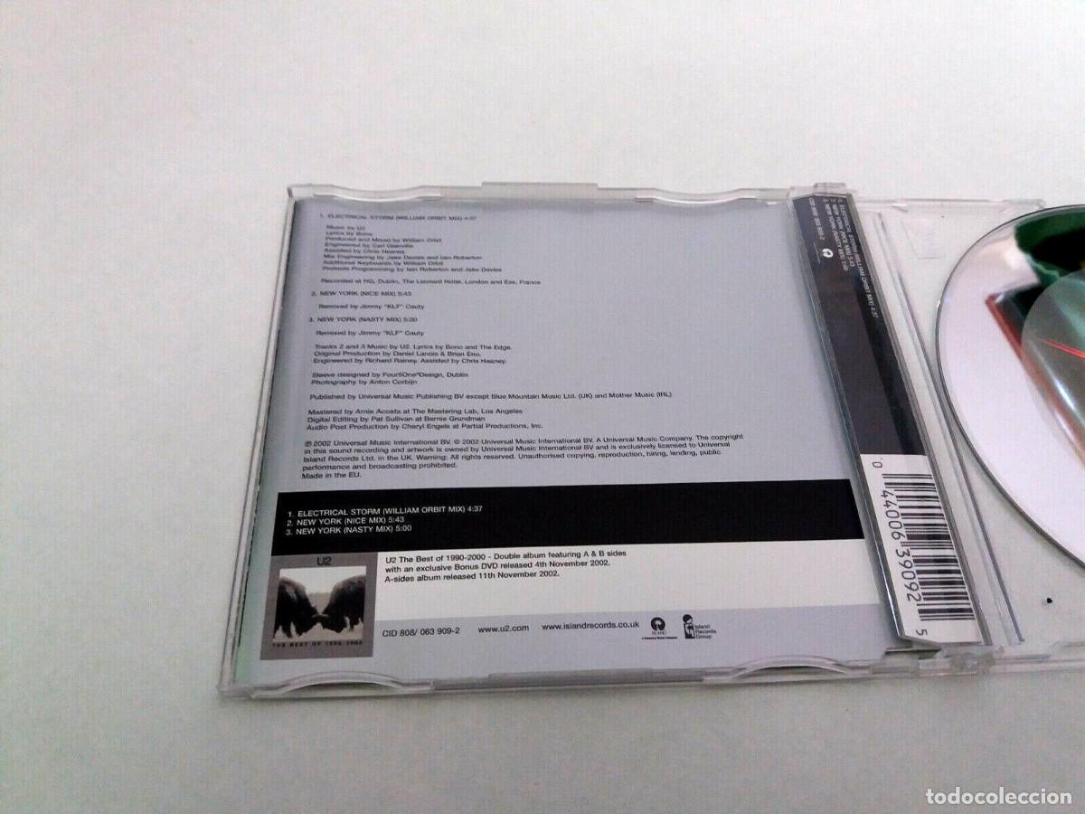 CDs de m&uacute;sica: U2 &rdquo;ELECTRICAL STORM&rdquo; CD SINGLE 3 TRACKS COMO NUEVO - Foto 2
